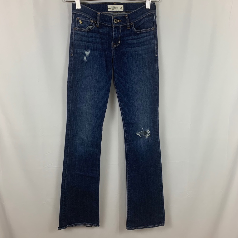 🍍Abercrombie bootleg jeans kids